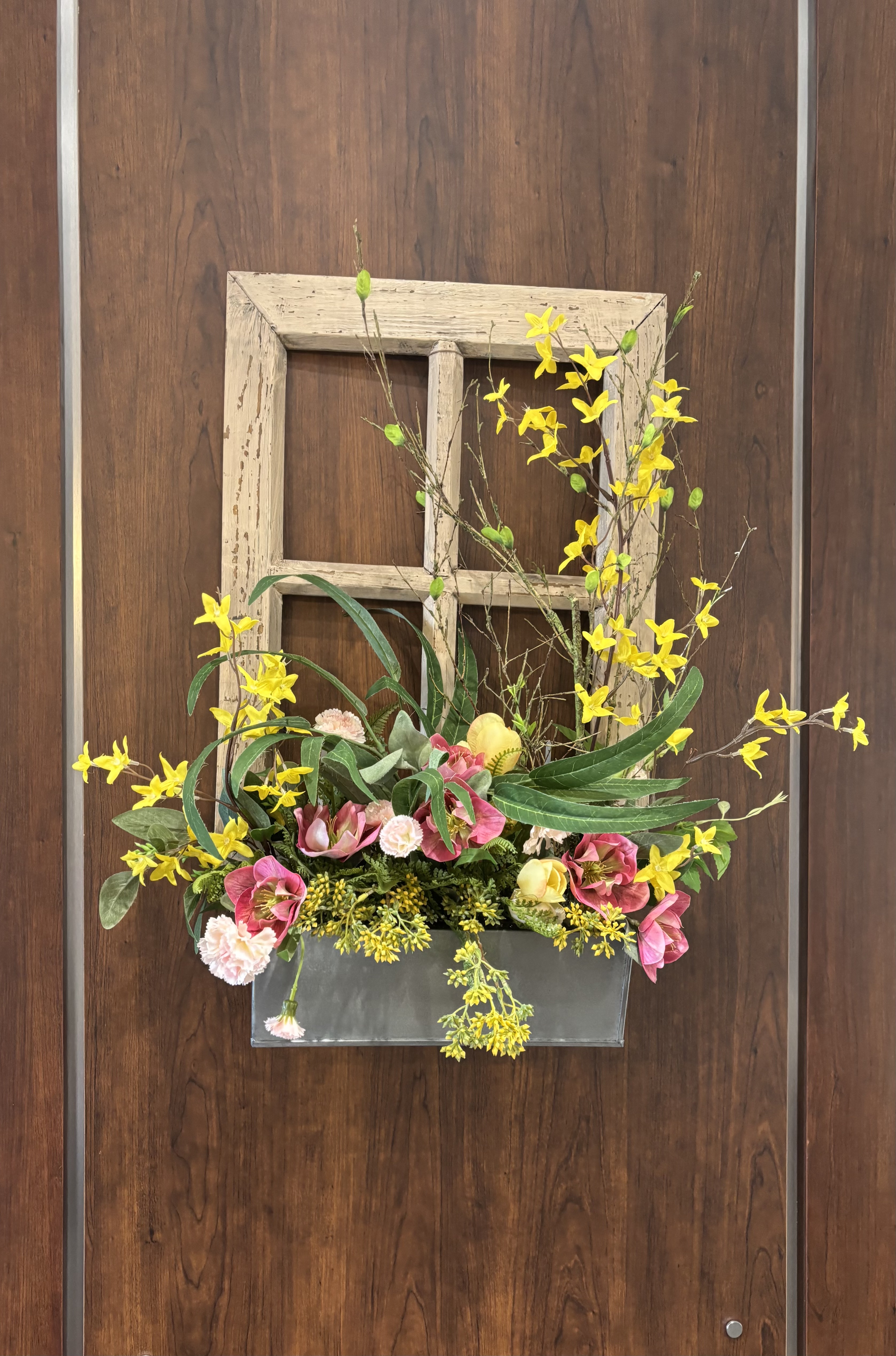 floral window box